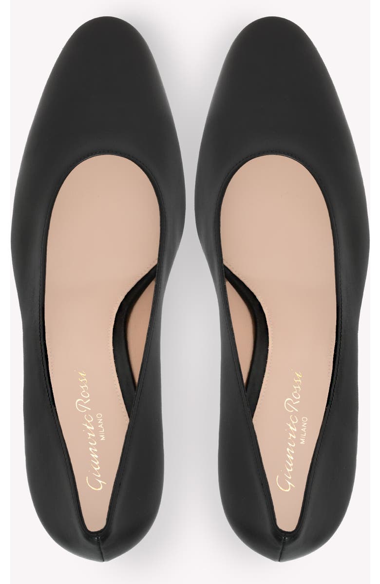 Gianvito Rossi Ryan Pump, Alternate, color, Black Leather