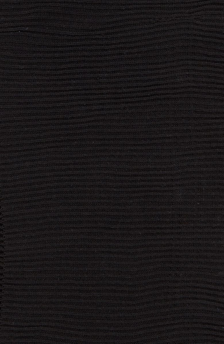 BP. Rib Knit Fringe Infinity Scarf, Alternate, color,