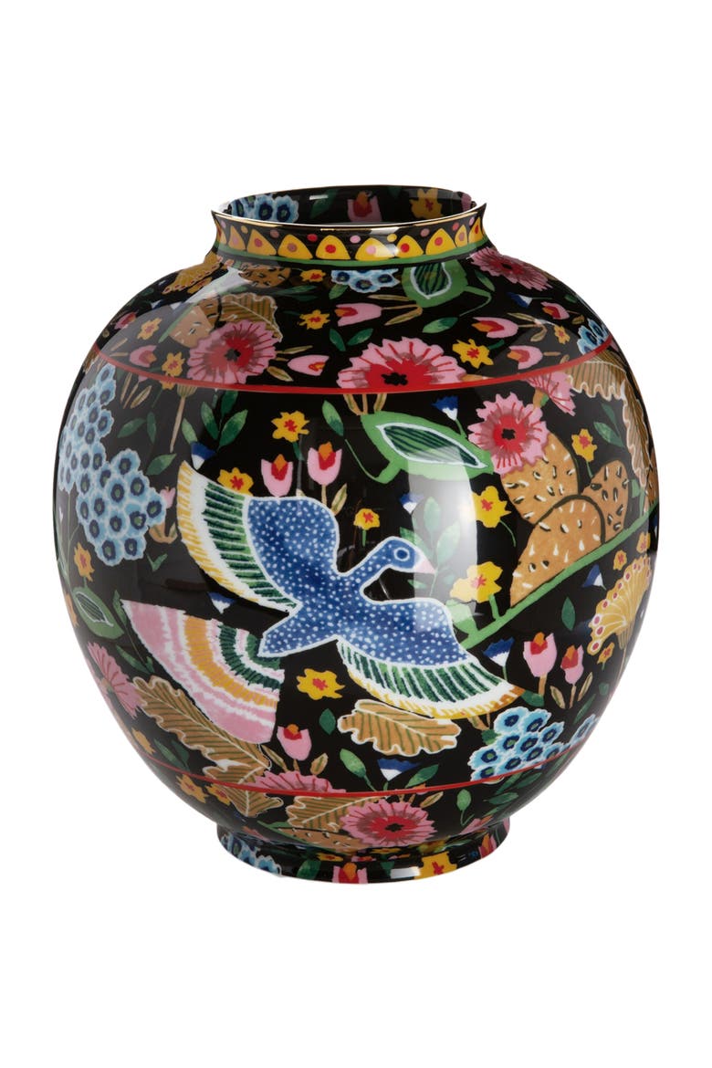 Big Bubble Vase Colombo Nero Multicolor, Main, color, Colombo Nero Multicolor