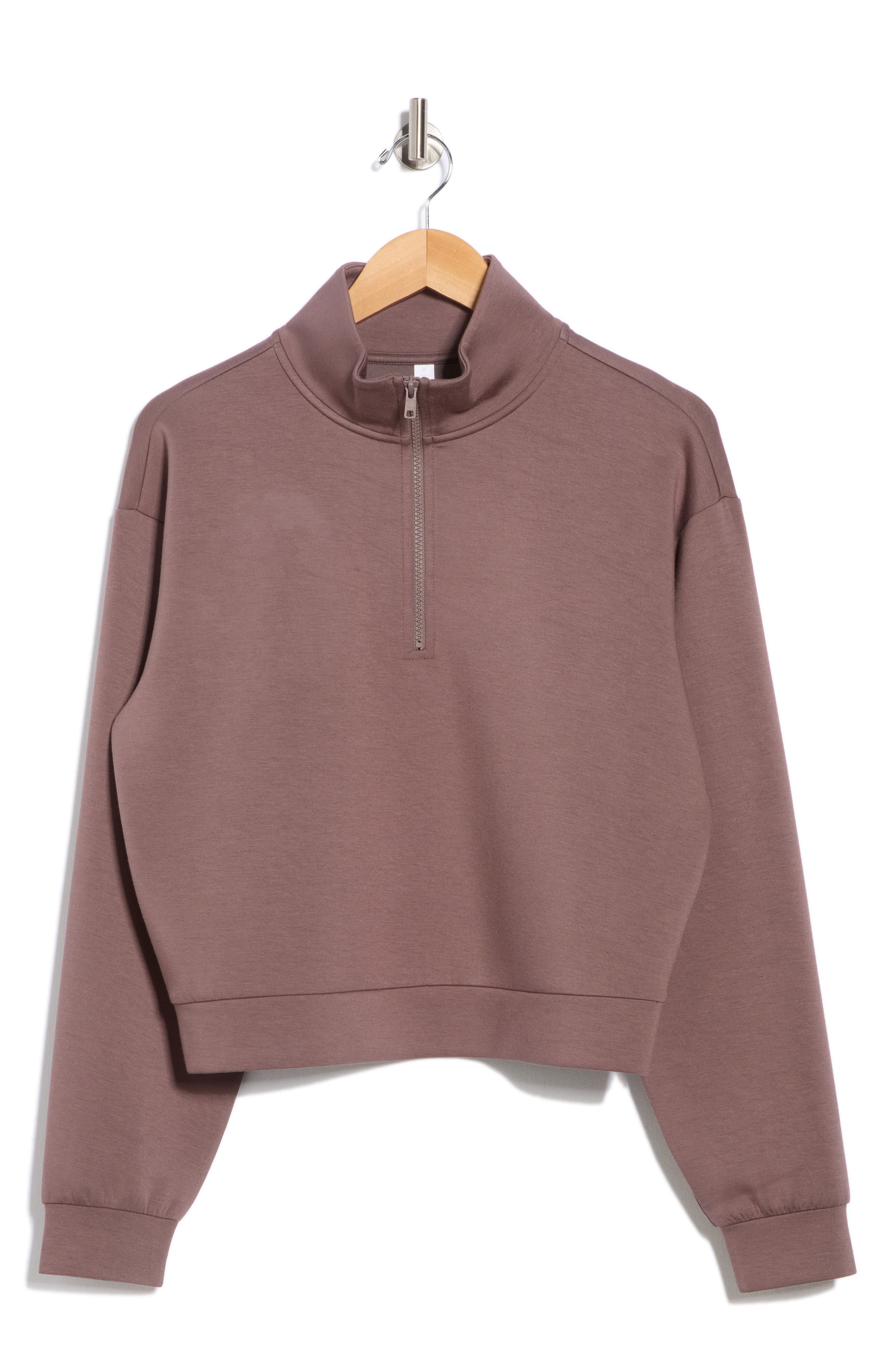 Whisper Knit Quarter Zip Pullover (Women) | Nordstromrack