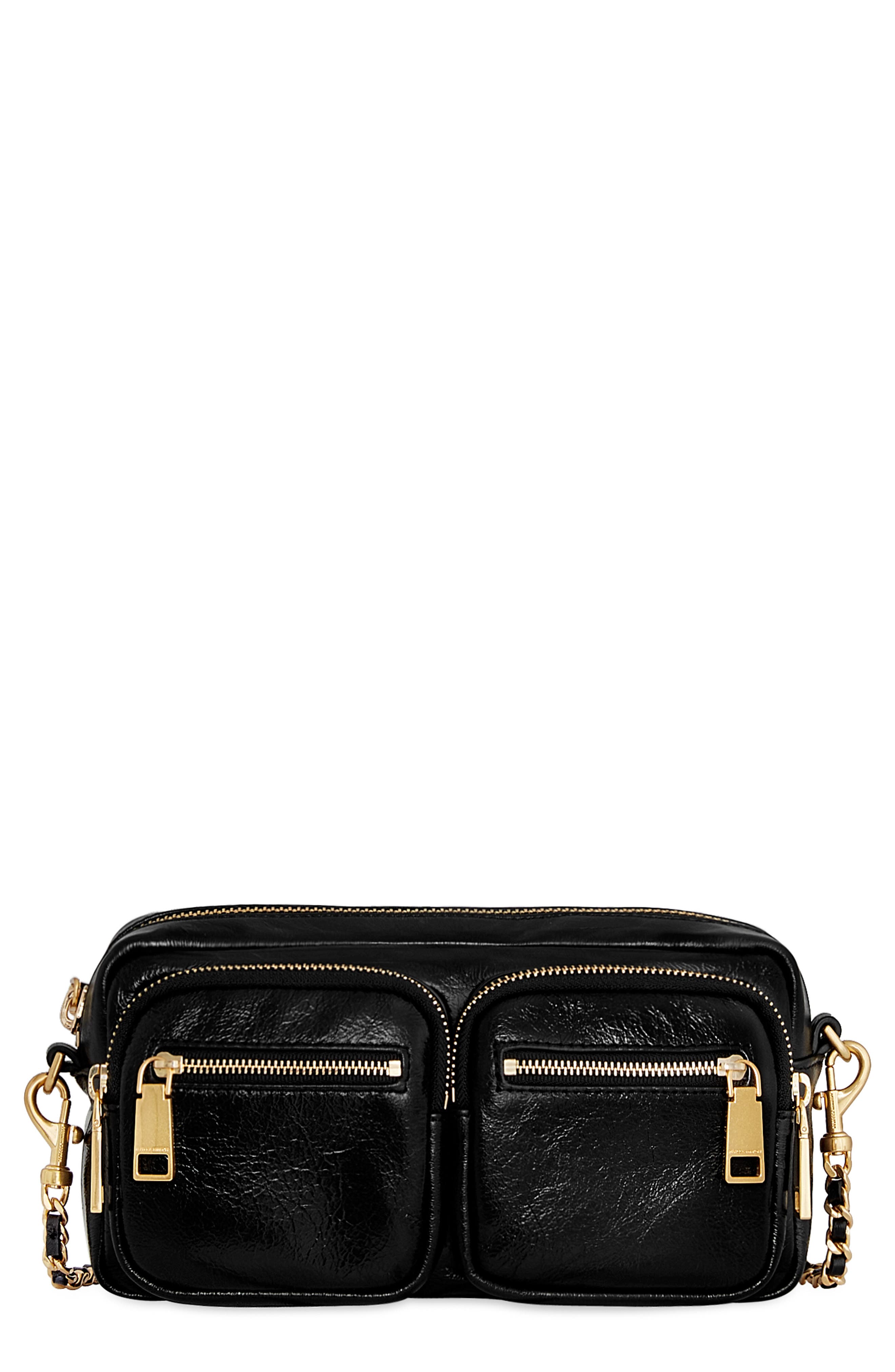 Rebecca Minkoff Small Surplus Leather Crossbody Bag, Main, color, 