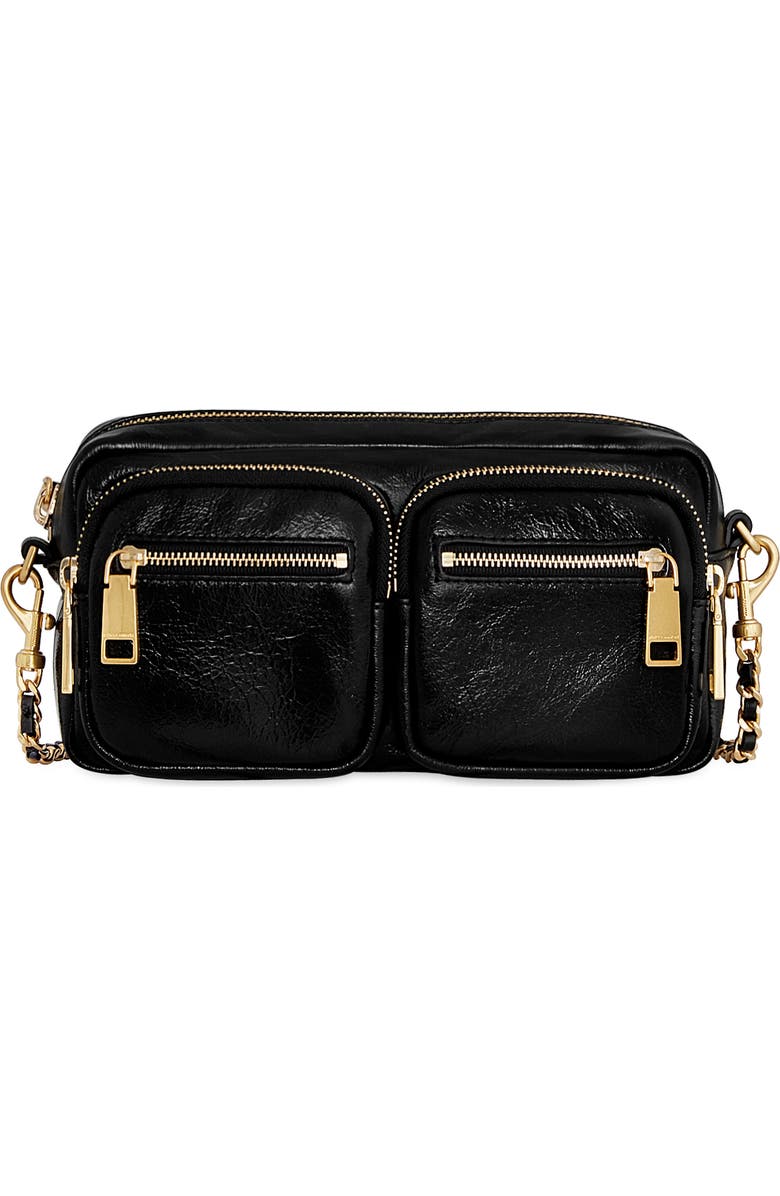 Rebecca Minkoff Small Surplus Leather Crossbody Bag, Main, color,