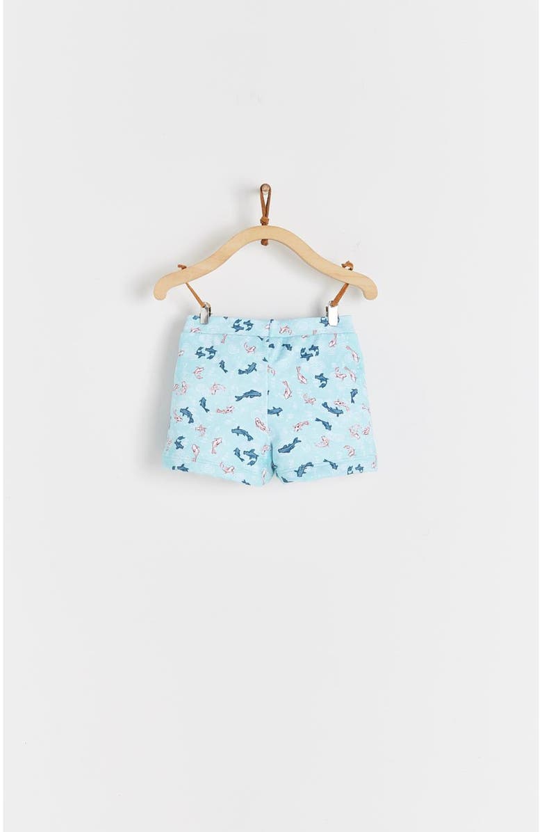 Babycottons Koi Swim Shorts for Infant, Alternate, color, Full Print