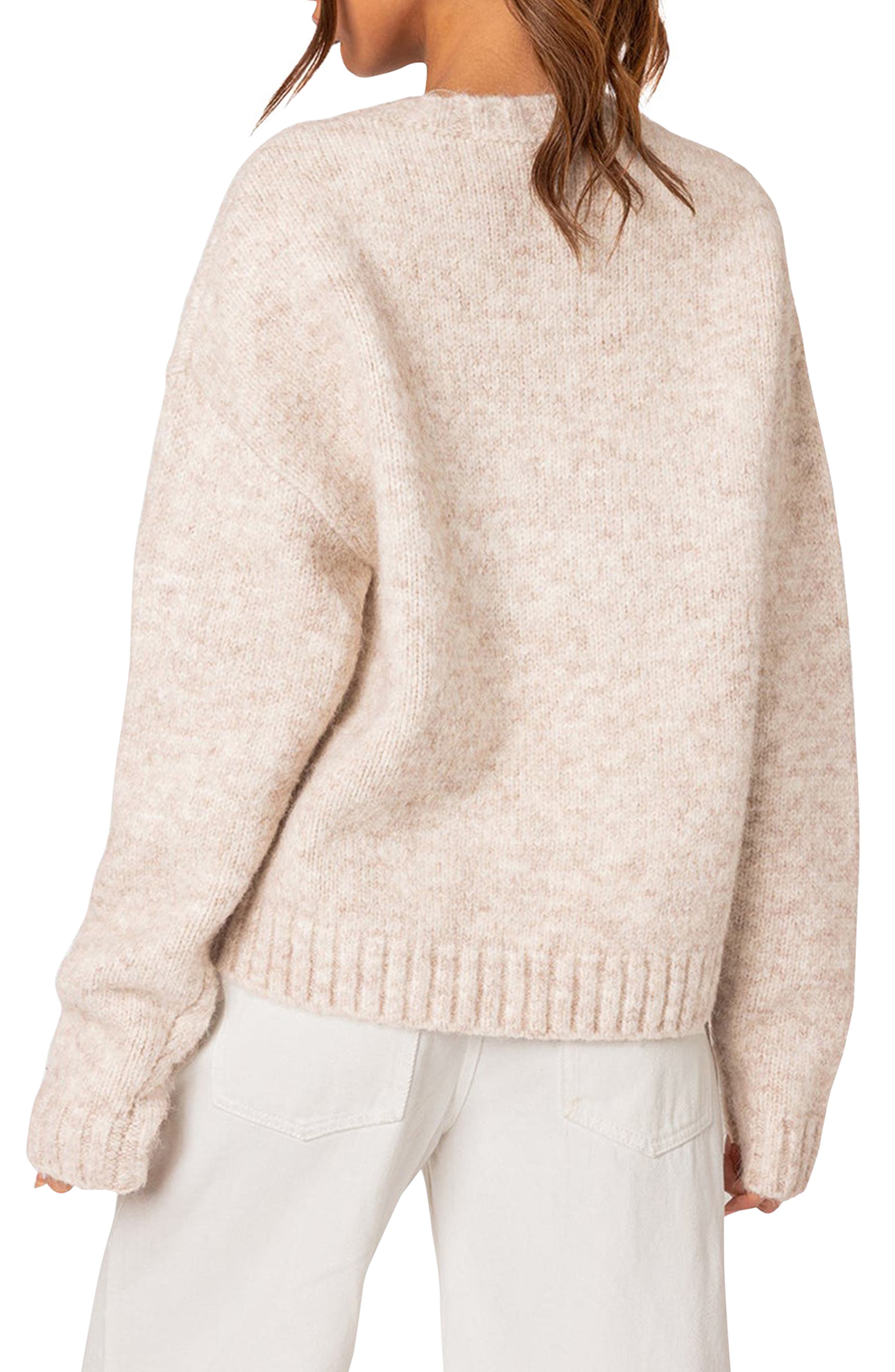 Greece Oversize Chunky Sweater - image 2