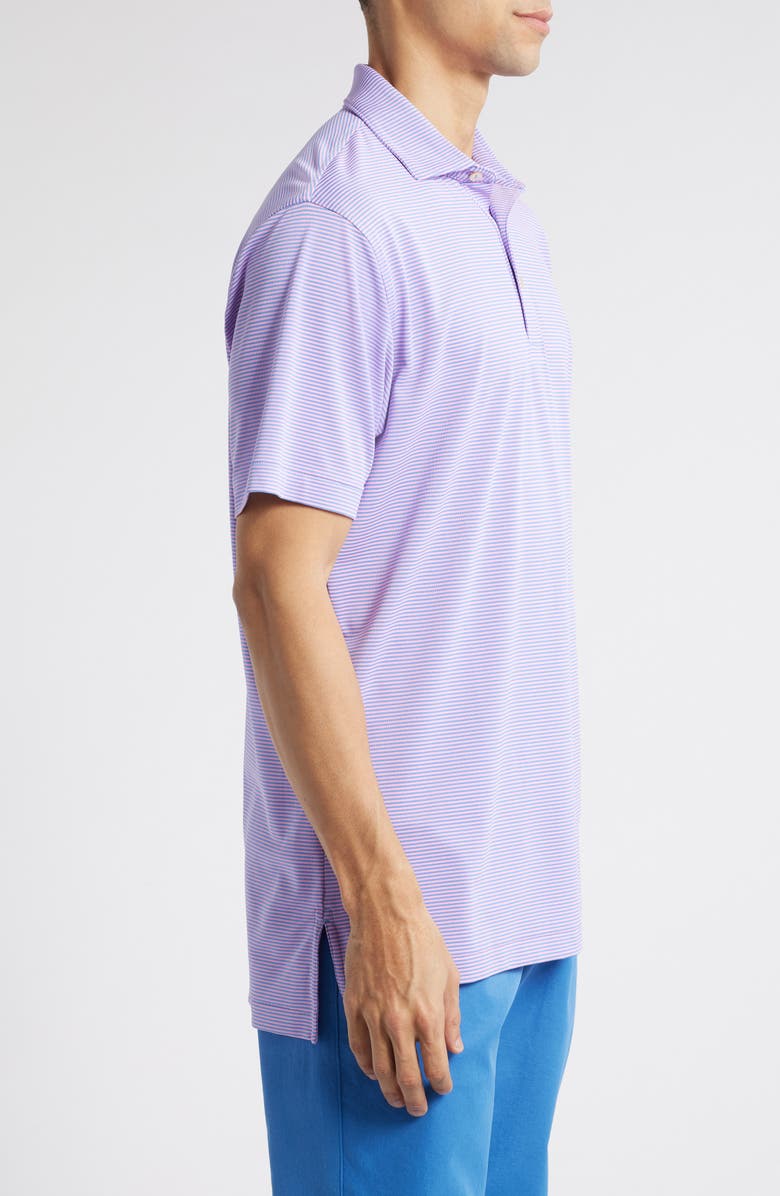 Peter Millar Candor Stripe Mesh Performance Polo, Alternate, color, 
