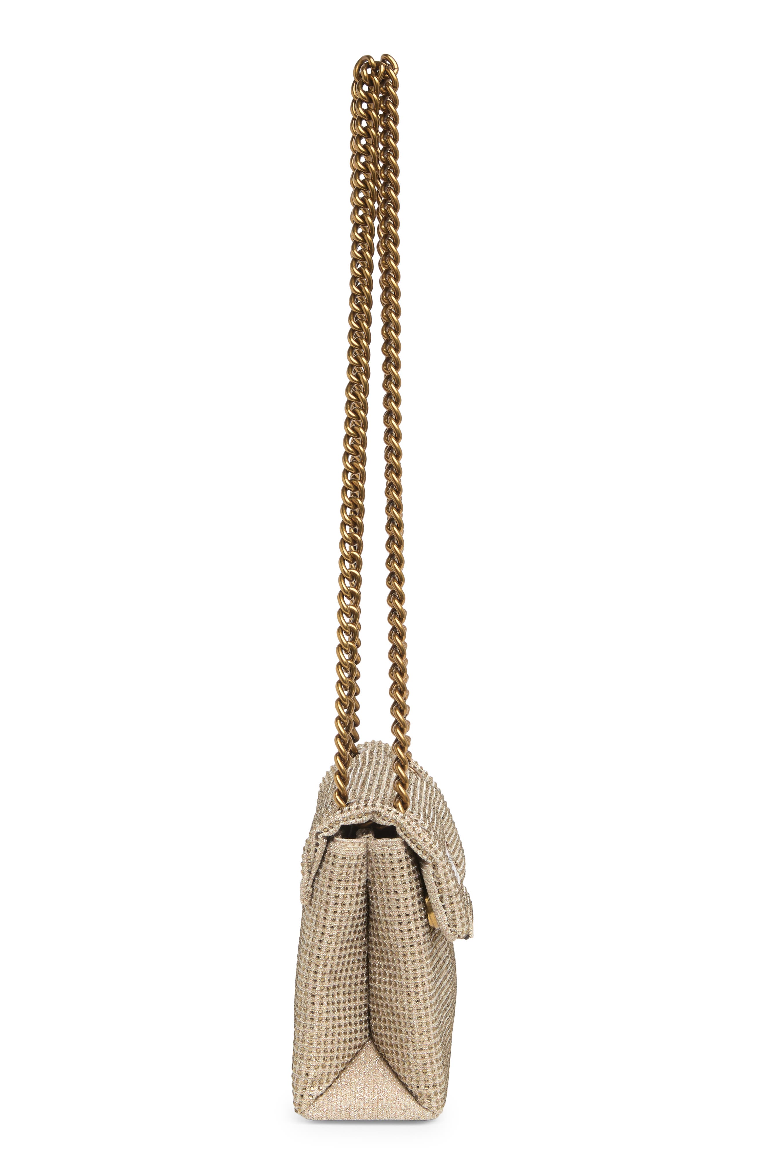 Kurt Geiger London Rhinestone Mini Brixton Shoulder Bag, Alternate, color, 