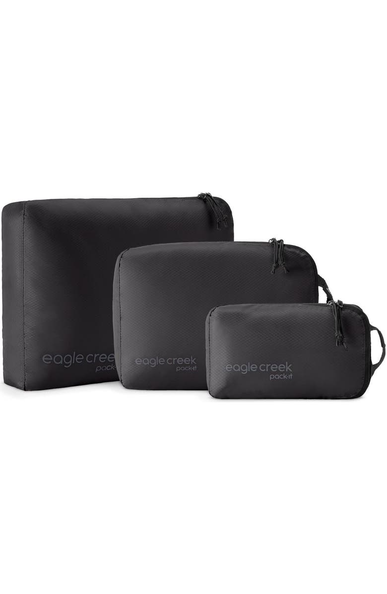 EAGLE CREEK Pack-It Isolate Cube Set XS/S/M, Main, color, Black