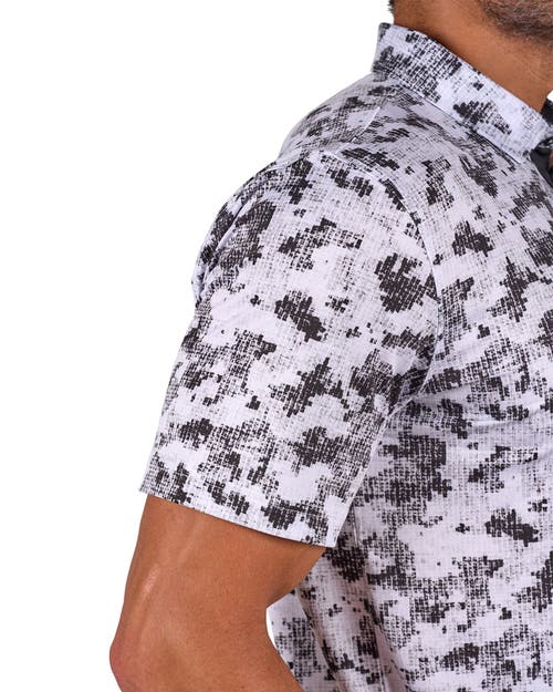 Black Clover Black Smoke Polo In Multi
