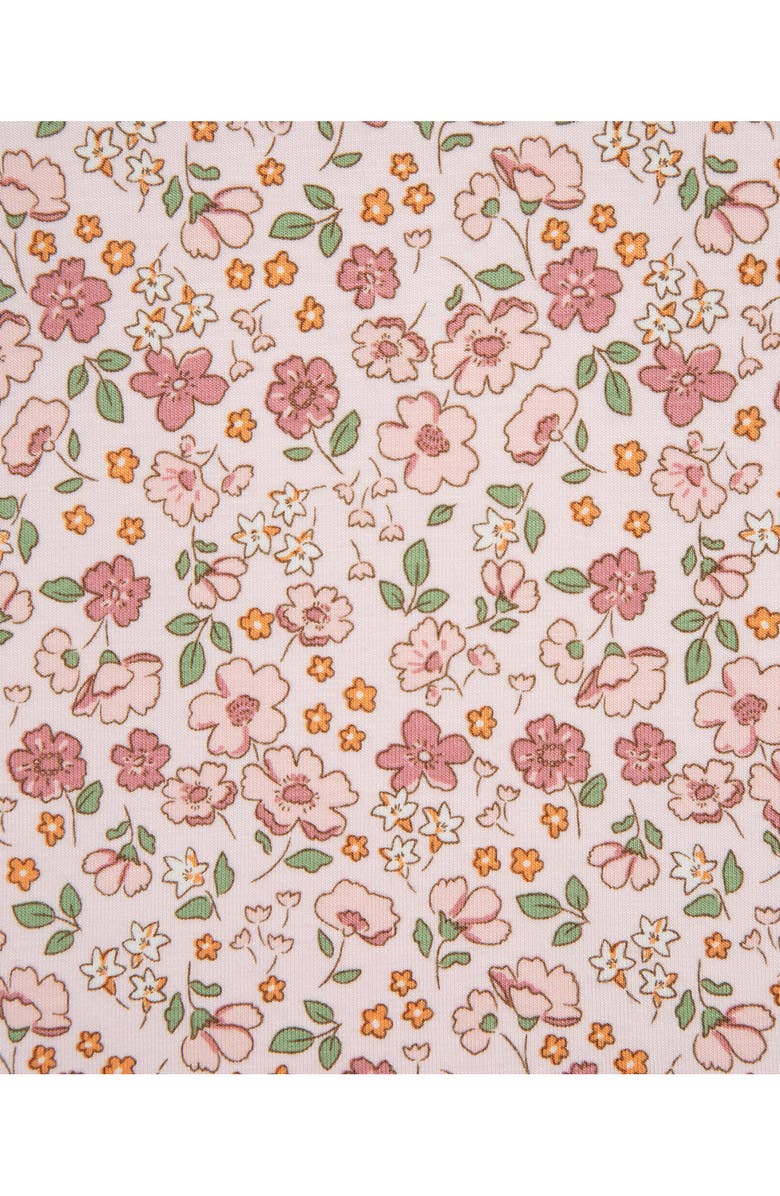 Little Me Woodland 2-Pack Stretch Viscose Pajama Set, Alternate, color, Pink Multi