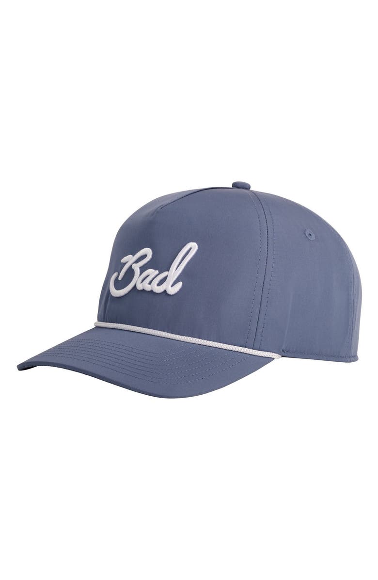 Bad Birdie Rope Embroidered Snapback Baseball Cap, Main, color,
