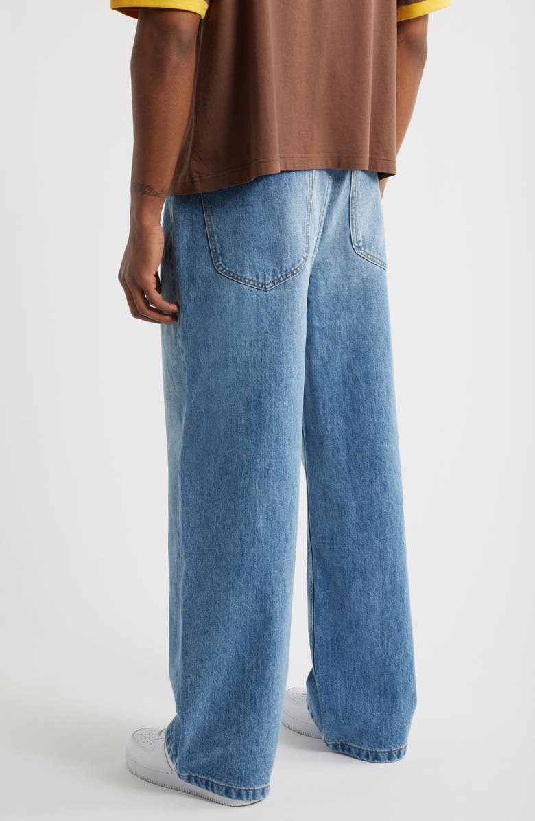 Elwood Nonstretch Baggy Jeans, Alternate, color, Medium Wash