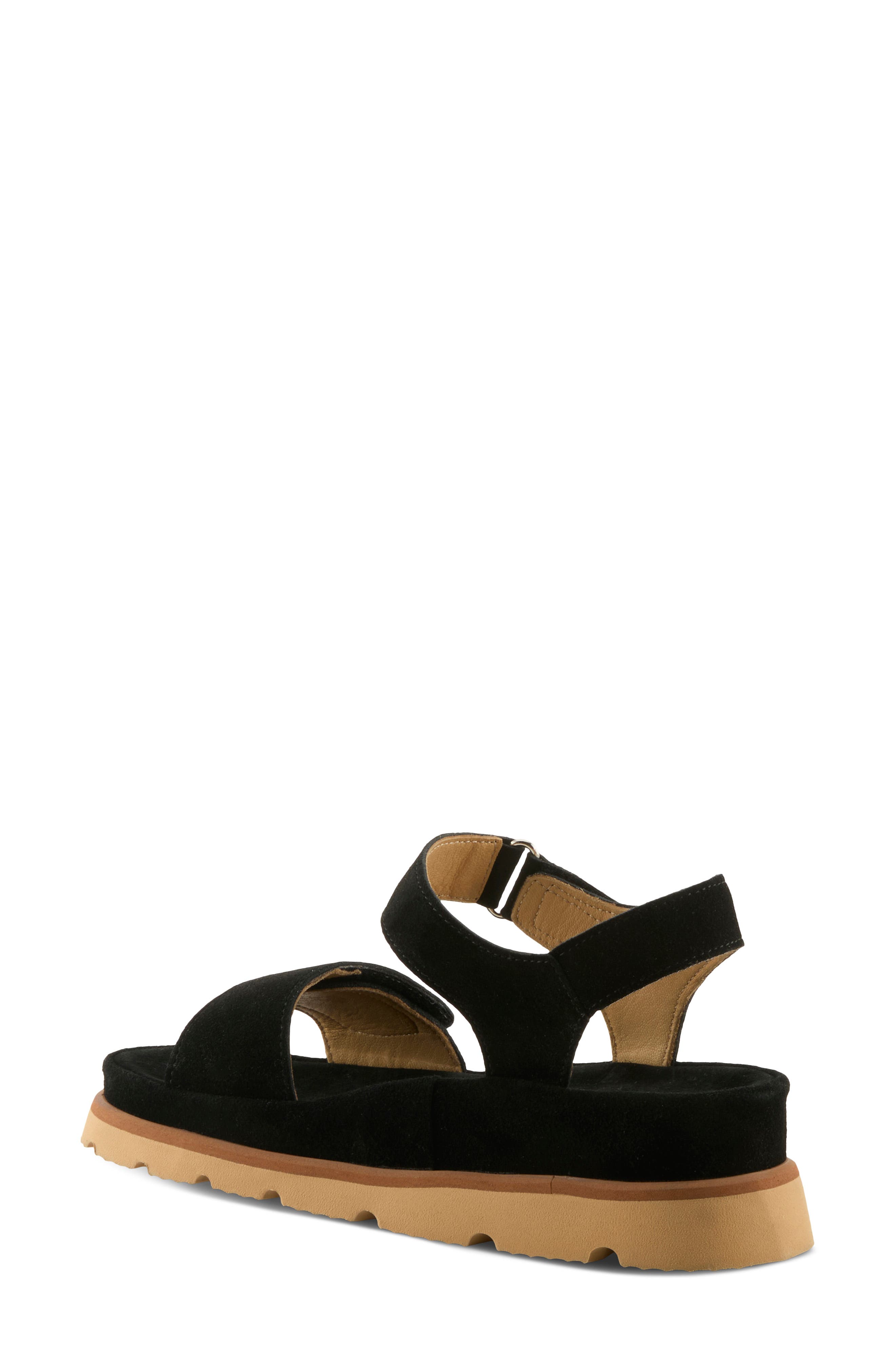 Dixiemae Sandal, Alternate, color, BLACK SUEDE