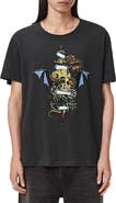 AllSaints Sabre Cotton Graphic T-Shirt