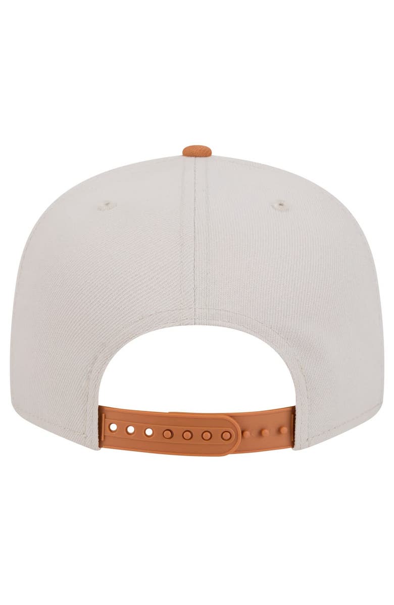 New Era Men's New Era Khaki/Brown Pittsburgh Pirates Color Pack Two-Tone 9FIFTY Snapback Hat, Alternate, color, 