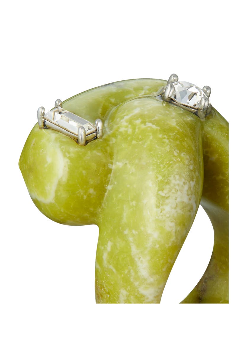 Carved Semiprecious Ring, Alternate, color, JADE
