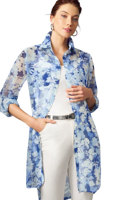 Sheer Georgette Mega Tunic (Plus)