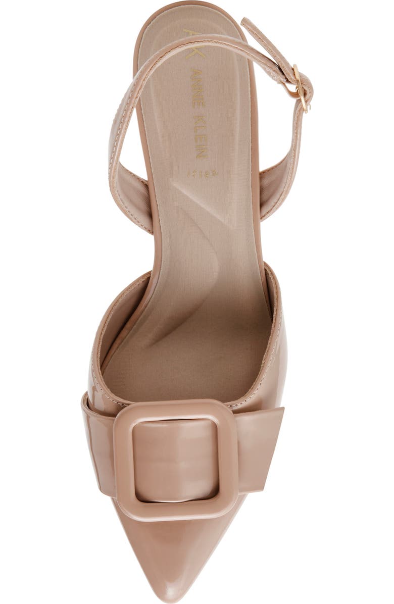 Anne Klein Bernette Bow Pump, Alternate, color, Blush Patent