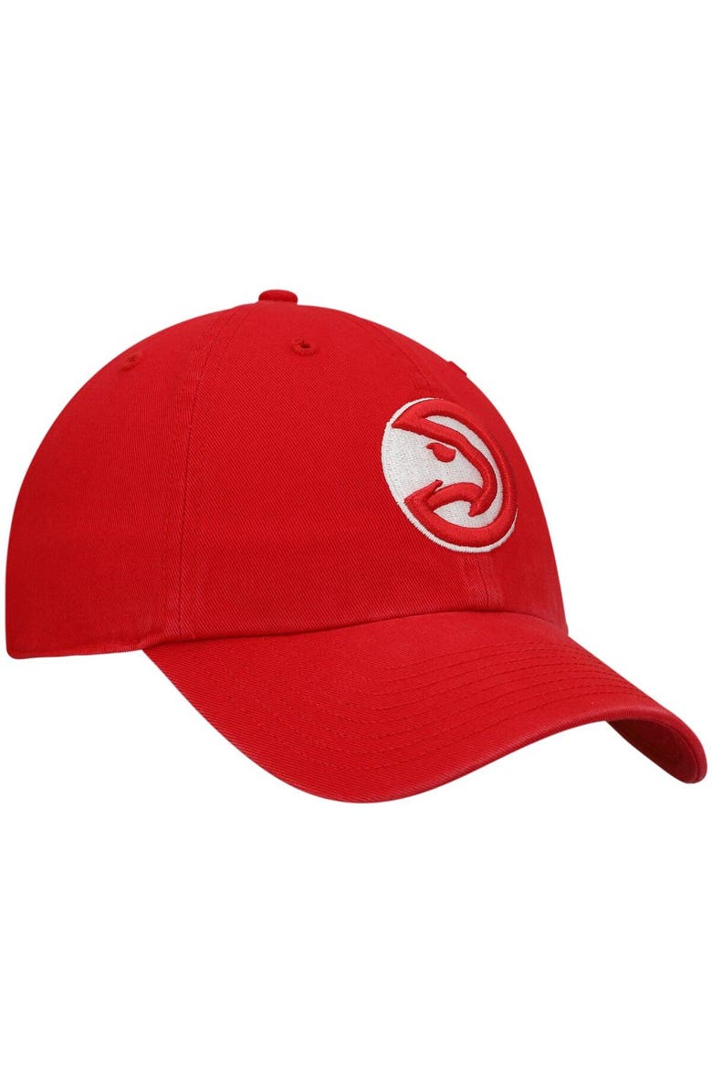 '47 Men's '47 Red Atlanta Hawks Team Clean Up Adjustable Hat, Alternate, color, Red