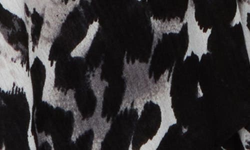 VINCE CAMUTO VINCE CAMUTO MIXED ANIMAL PRINT TOPPER