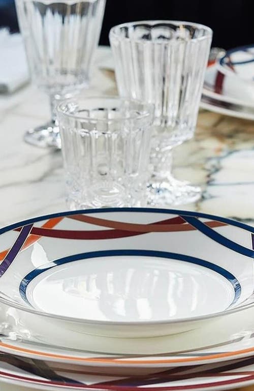 Missoni Home Tableware Soup Plates Nastri Set Of 2 Multicolor Diam. 8.5"