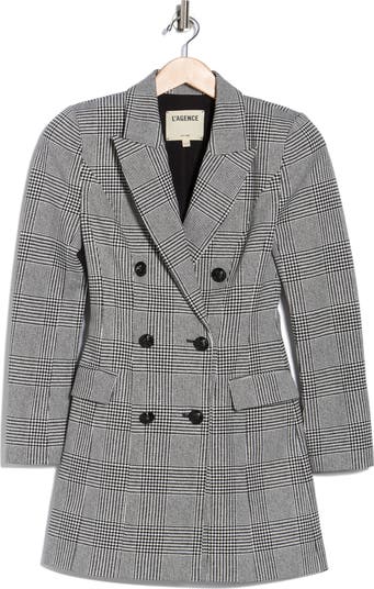 Tora Glen Plaid Long Sleeve Blazer Dress