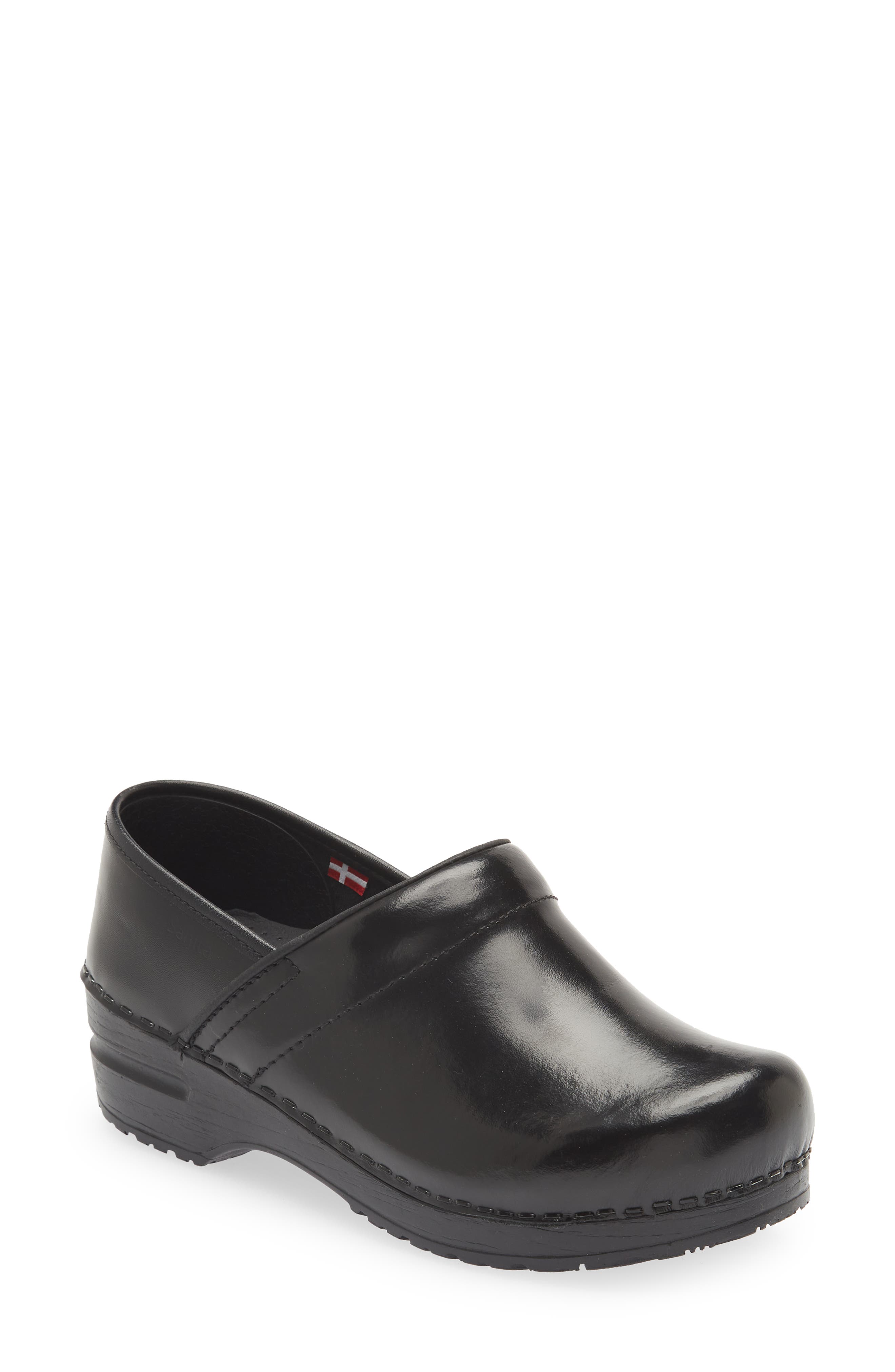 Professional Cabrio Clog, Main, color, BLACK