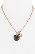ROXANNE ASSOULIN Mini Simple Wood Heart Pendant Necklace