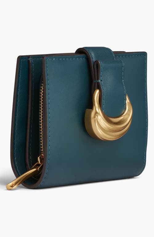 Donna Karan New York Valley Stream Small Wallet In Brown
