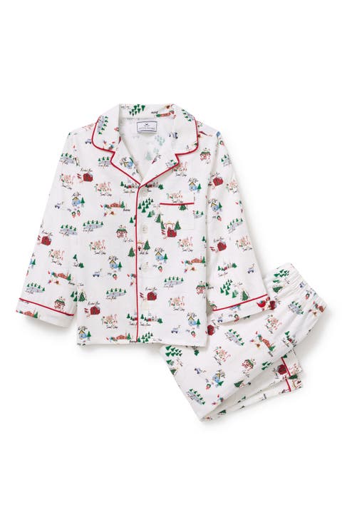 Kids' Festive Twill Pajamas