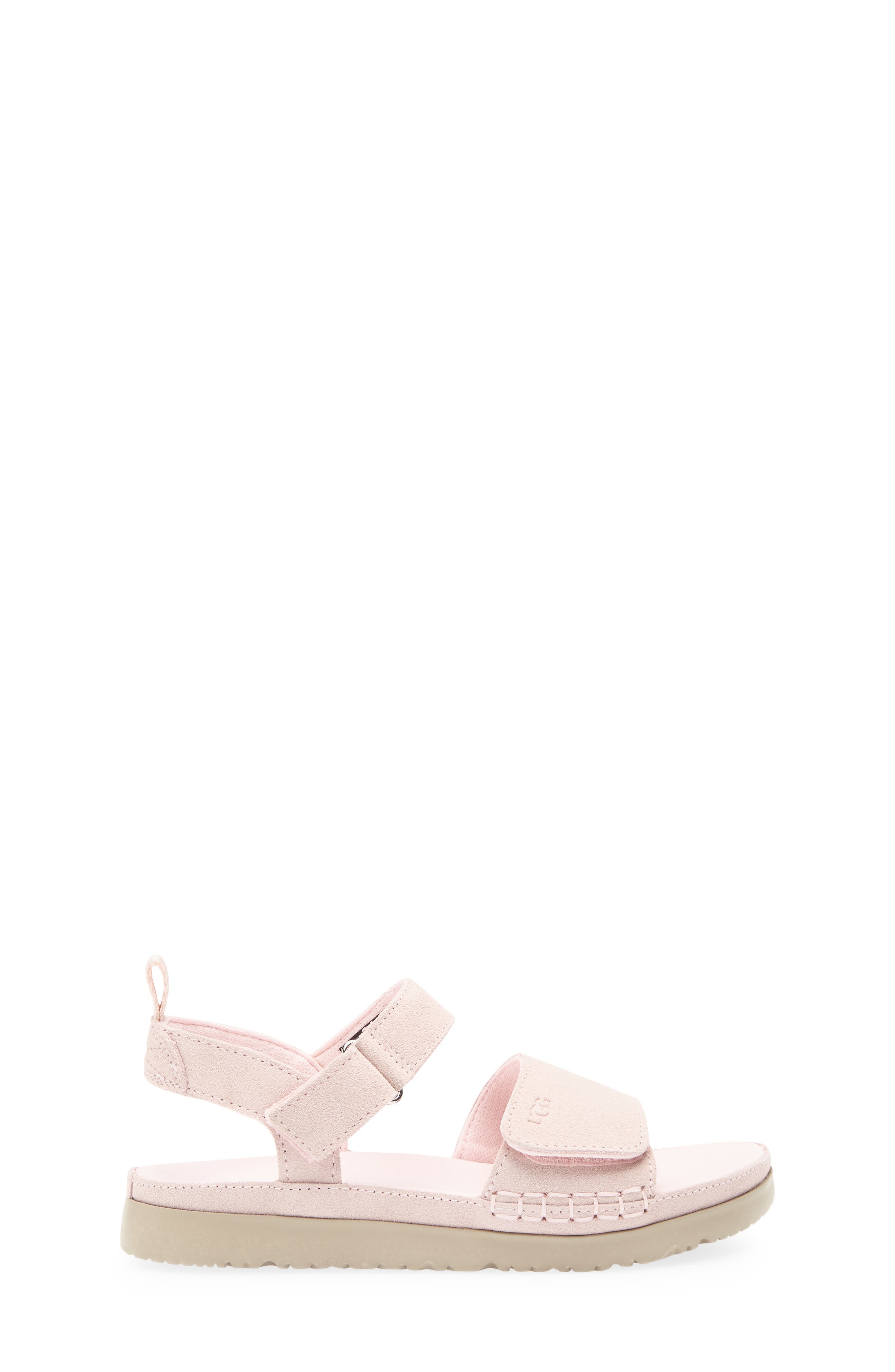 UGG<sup>®</sup> Kids' Goldenstar Platform Sandal, Alternate, color, Seashell Pink