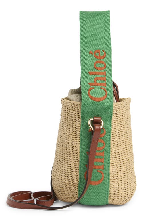 Chloé Woven Straw Bucket Bag