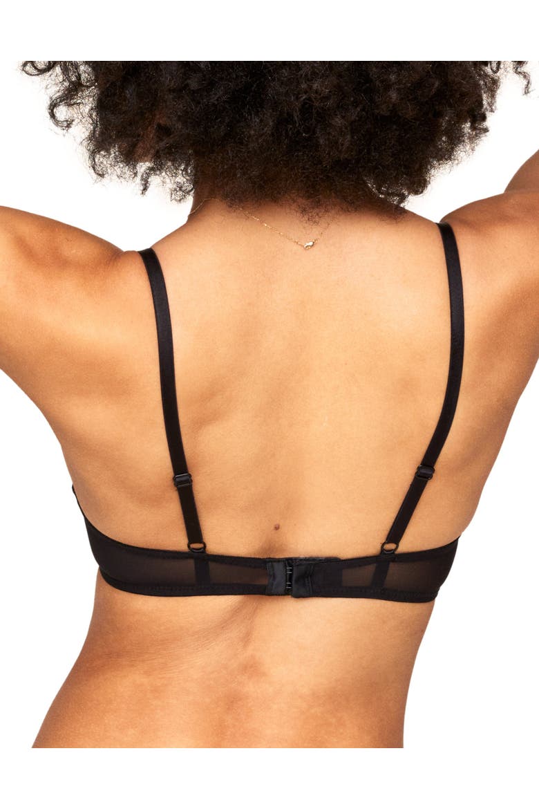 Emanuelly Push Up Balconette Bra, Alternate, color, Light Brown