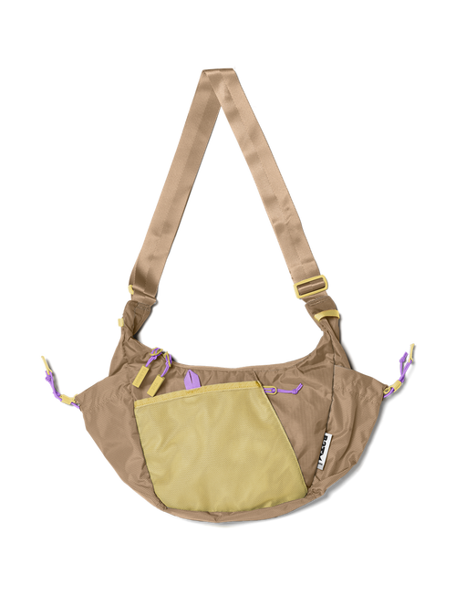 Baboon to the Moon Crescent Crossbody Bag in Kraft Paper at Nordstrom, Size X-Small