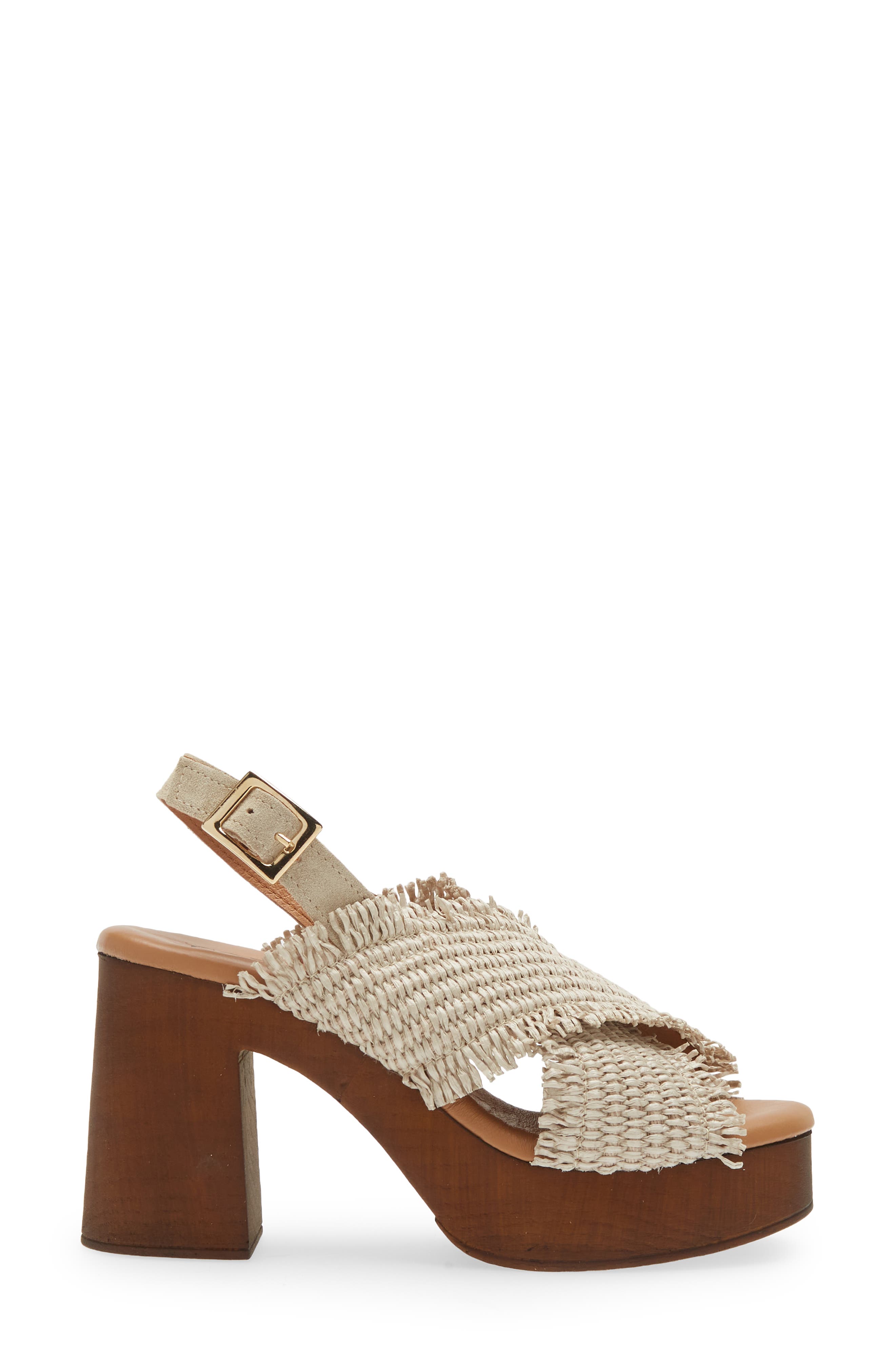 Cordani Wendy Platform Sandal, Alternate, color, Beige