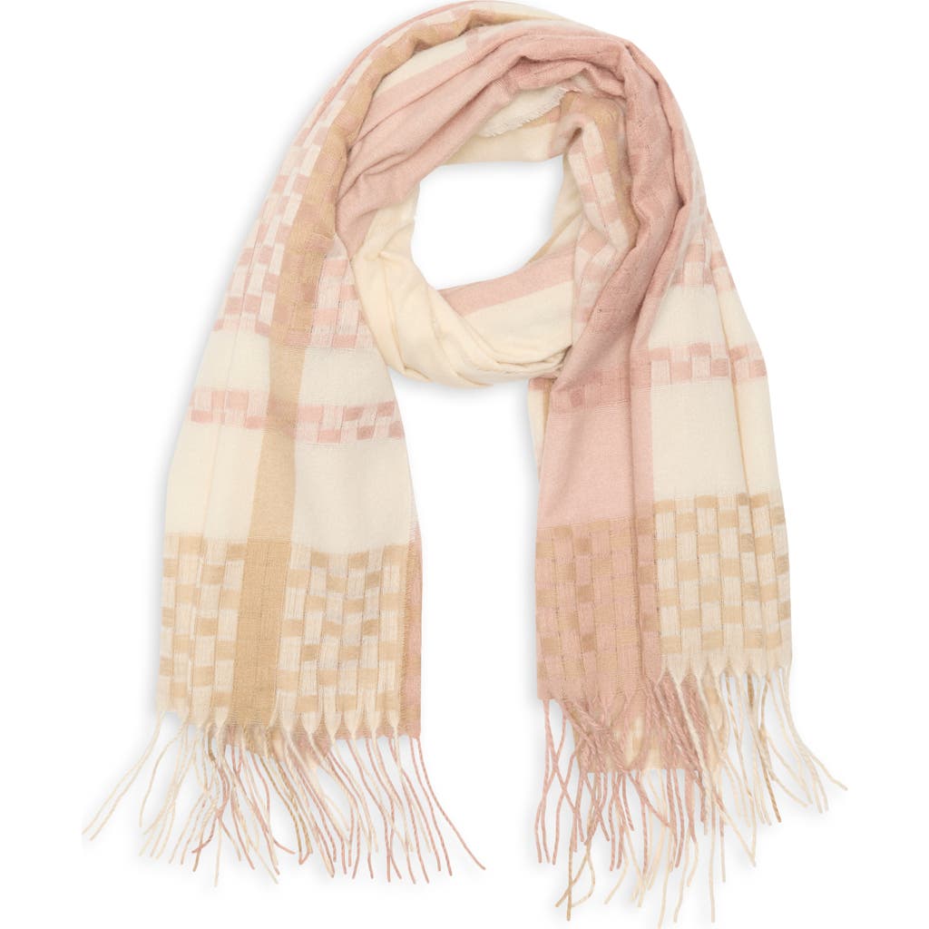 Vince Camuto Textured Colorblock Scarf