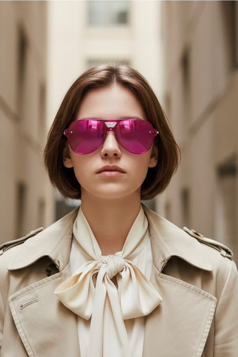 Maryna Rose Violette Aviators, Alternate, color, Rose Violet