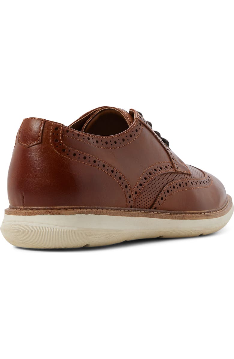 ALDO Dominik Wingtip Derby, Alternate, color, Cognac