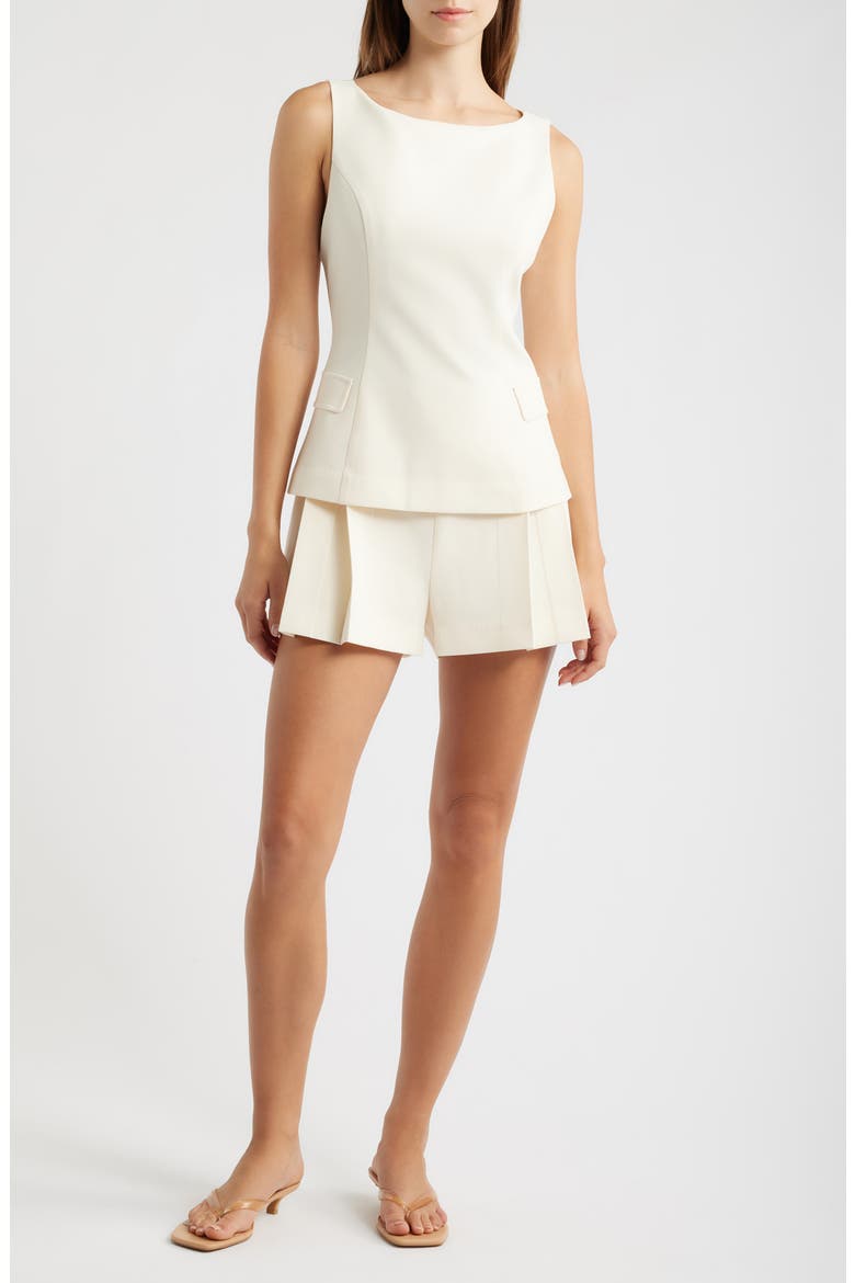 Cosette Romper, Main, color, ECRU