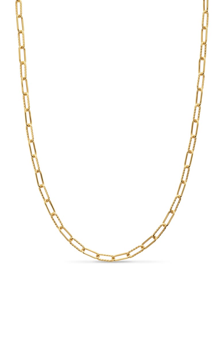 David Yurman Men's DY Madison<sup>®</sup> Chain Necklace in 18K Yellow Gold, 4mm, Main, color, Gold