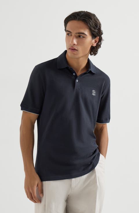Piqué polo shirt