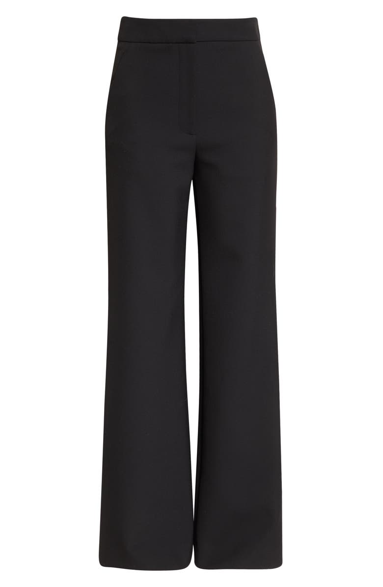 Veronica Beard Tonelli Straight Leg Pants, Alternate, color, Black