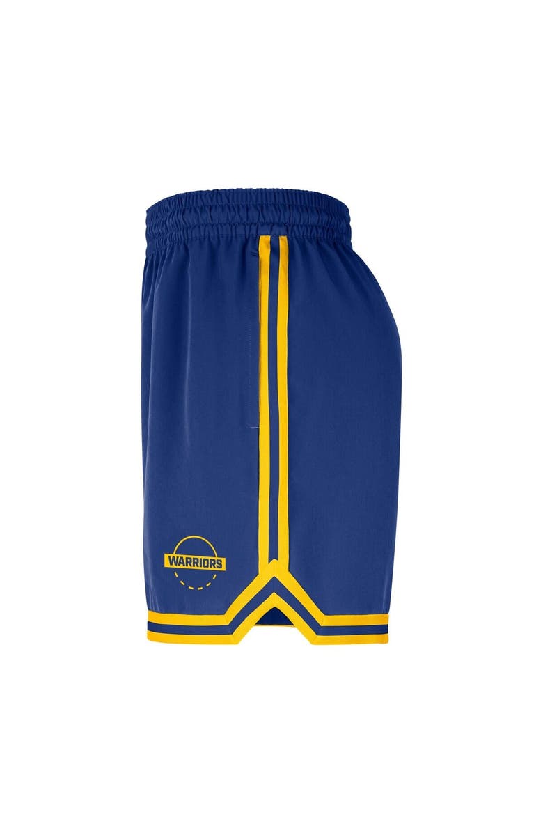 Nike Men's Nike Royal Golden State Warriors Authentic Practice DNA Woven Performance Shorts, Alternate, color, Royal