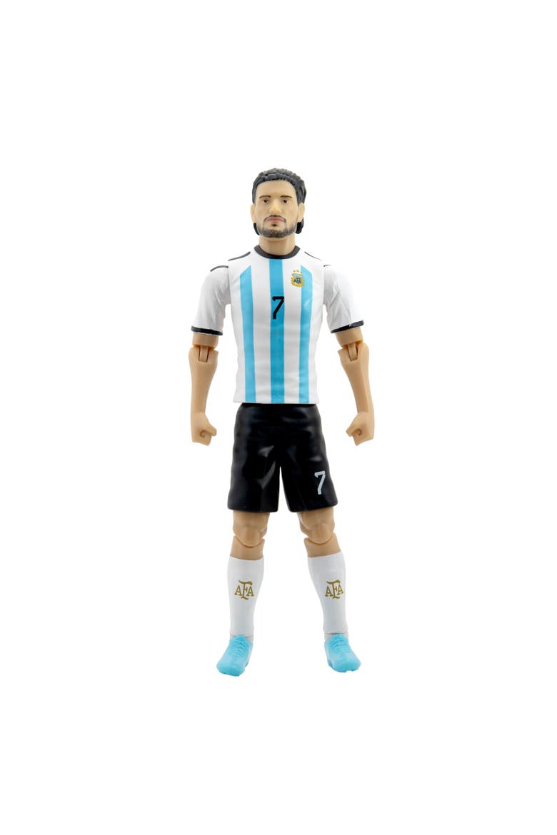 Sockers Argentina National Rodrigo De Paul 8" Soccer Action Figure, Main, color, Blue