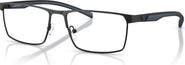 Emporio Armani 57mm Rectangle optical glasses