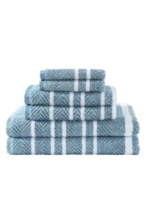 6-Piece Cotton Towel Set