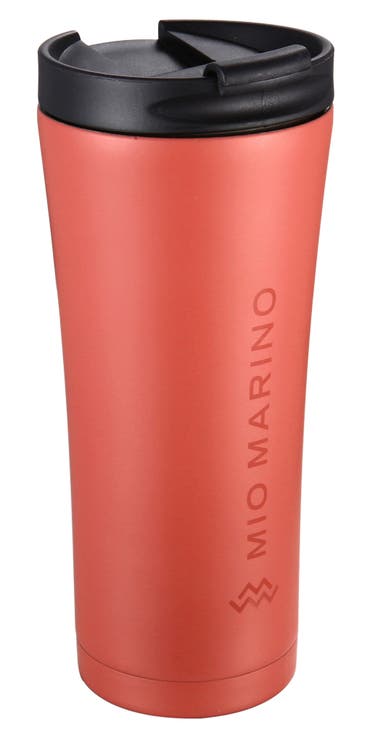 Vacuum-Insulated Stainless Steel Travel Mug 16 oz