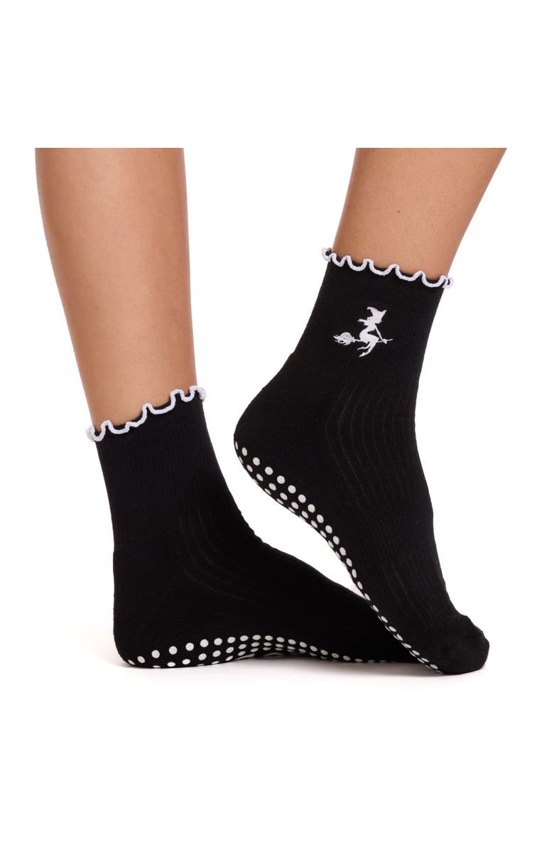 Souls. Witch Please Grip Sock, Alternate, color, Black