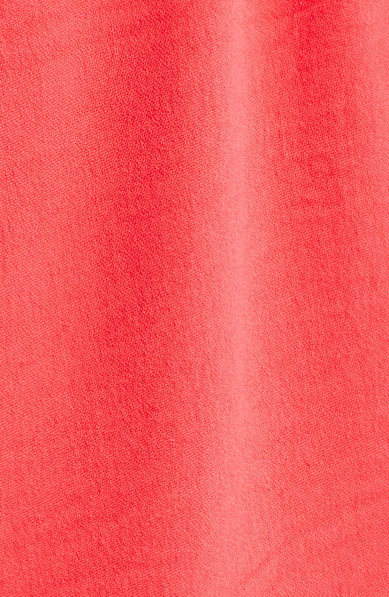 Julia Jordan Flutter Sleeve Shirtdress, Alternate, color, Coral