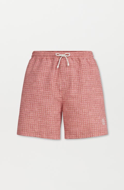 Nylon swim shorts