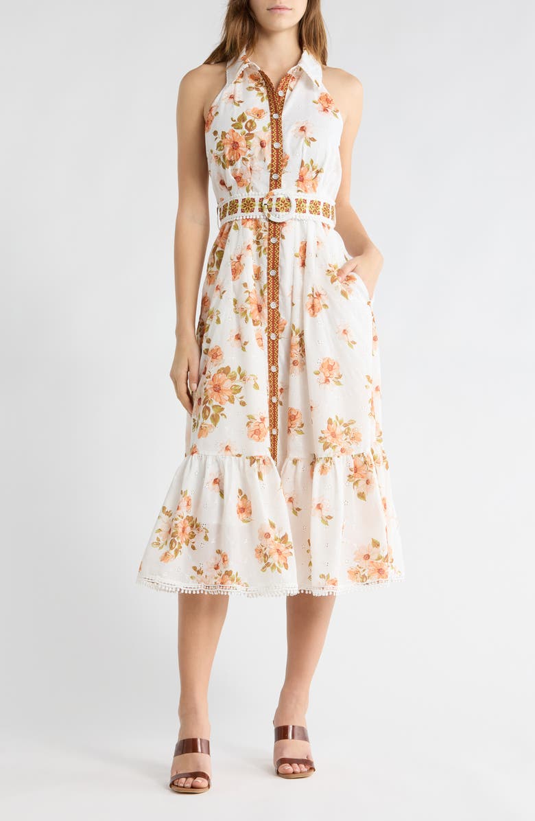 Love By Design Isabella Floral Maxi, Main, color, Petal Play